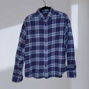 UNTUCKit Plaid Button-Down Shirt (Men’s Large)